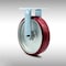 Service Caster 8 Inch Stainless Steel Poly on Aluminum Wheel Rigid Caster with Roller Bearing SCC-SS30R820-PAR - alternate 1